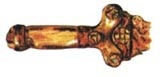 Рукоять меча из Торп-Брайдлингтона, Йоркшир.